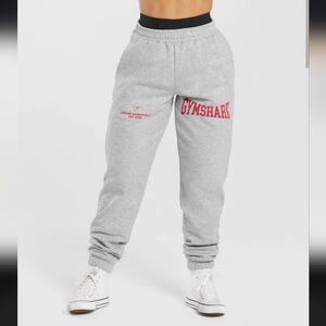 Gymshark Light Grey Jogger Pants XS